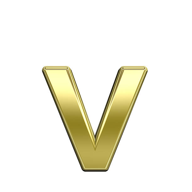 istock One lower case letter from shiny gold alphabet set 187730487