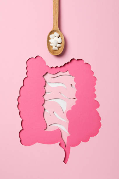 istock Concept of health care, stomach and intestinal problems 1877331990