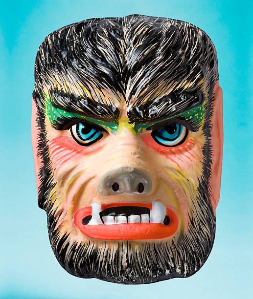 Monster Halloween Mask stock photo