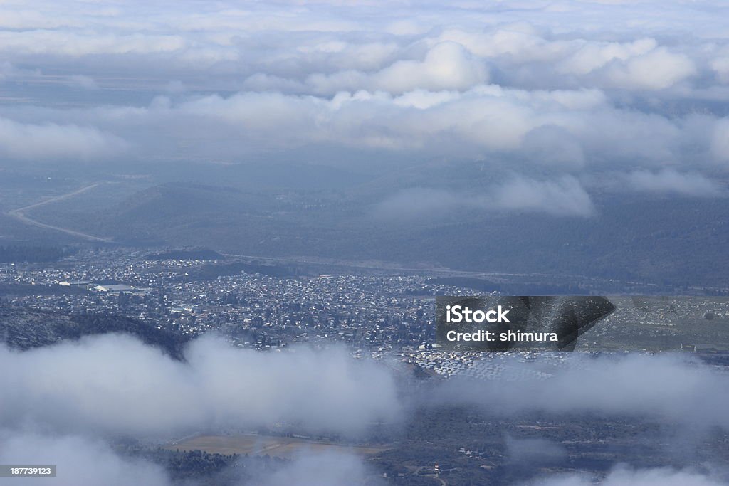 San Carlos de Bariloche-vista aérea - Foto de stock de Argentina royalty-free