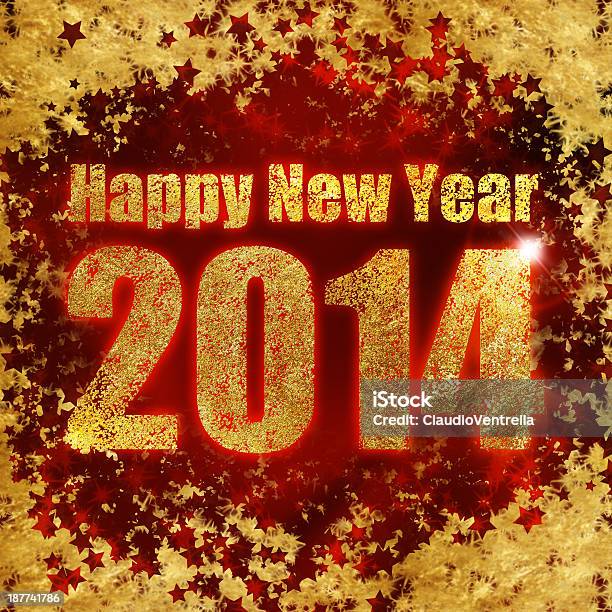 New Years Greetings Stockfoto und mehr Bilder von 2014 - 2014, Abstrakt, Altertümlich