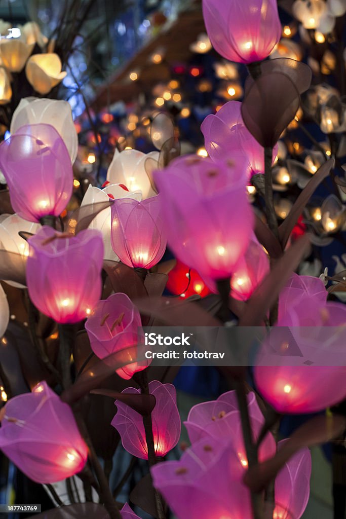 Licht aus Blumen in Bangkok, Thailand - Lizenzfrei Asien Stock-Foto