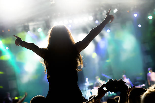 istock Girl at a concert 187743796