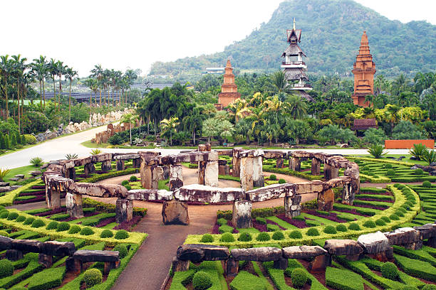 istock Park nong nooch in Thailand 187744077