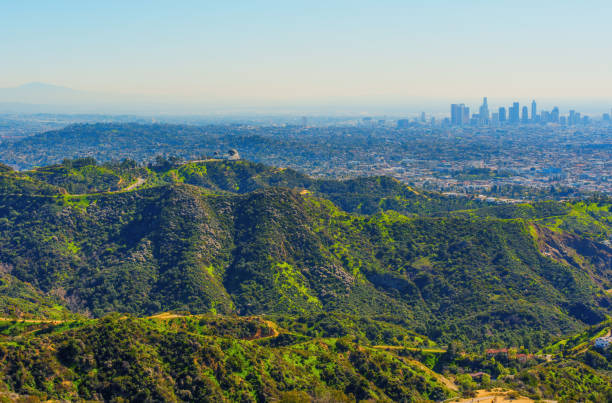 istock Iconic Griffith Park and Los Angeles View 1877466751