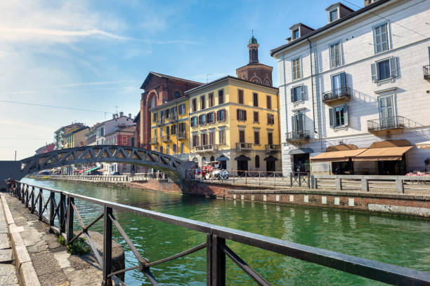 Canal in Milan