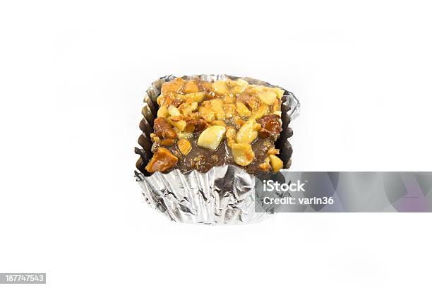 Caramel Toffee Cake Stock Photo - Download Image Now - Baked Pastry Item, Block Shape, Brown