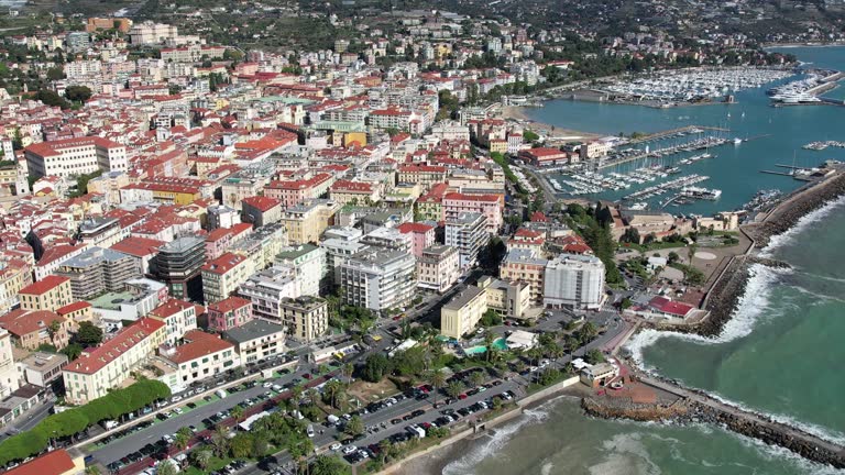 Sanremo Italy from above