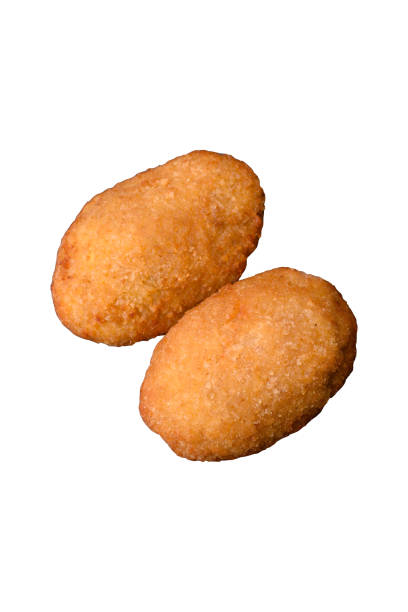 istock Delicious baked cutlet breaded with spices, salt and herbs 1877560605