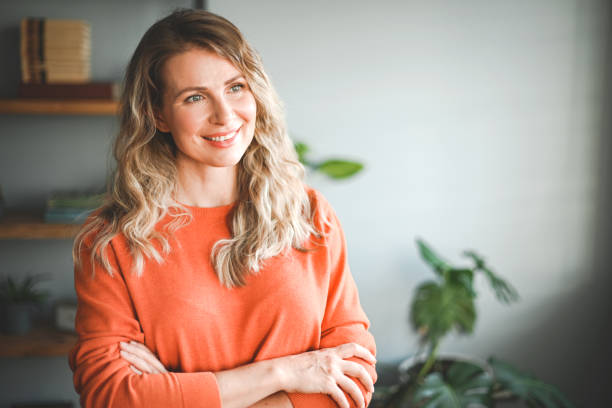 istock Beautiful middle aged woman 1877621519