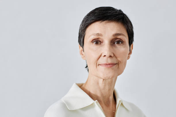 istock Portrait of Senior Lady Looking at Camera 1877663061