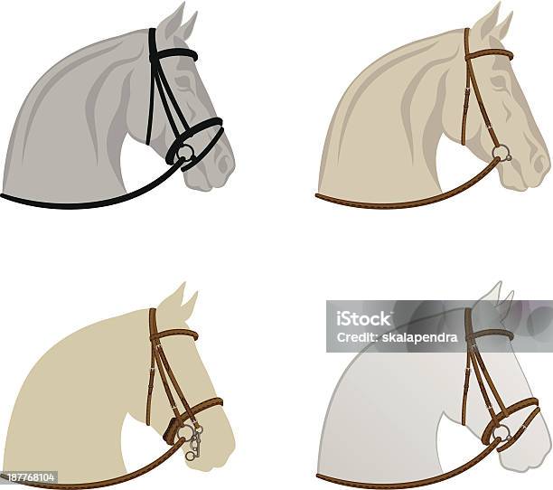 馬のハーネス - ウマのベクターアート素材や画像を多数ご用意 - ウマ, 手綱, 横顔