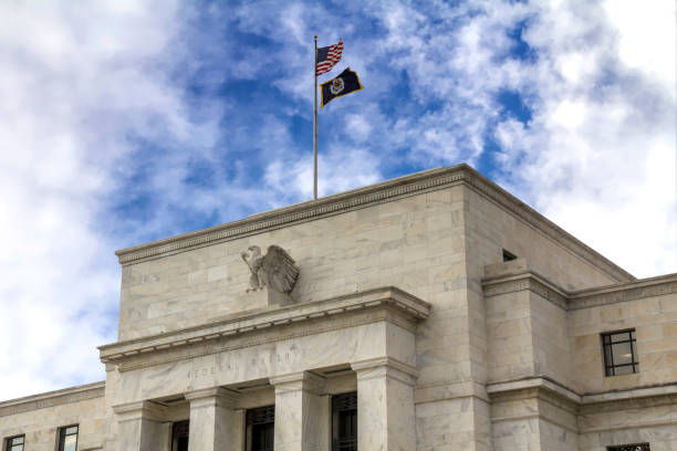 istock Federal Reserve Building in Washington DC, United States, FED 1877684573