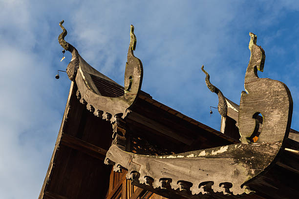 istock Ton Kwen Temple located in Chiang Mai , Thailand 187769839