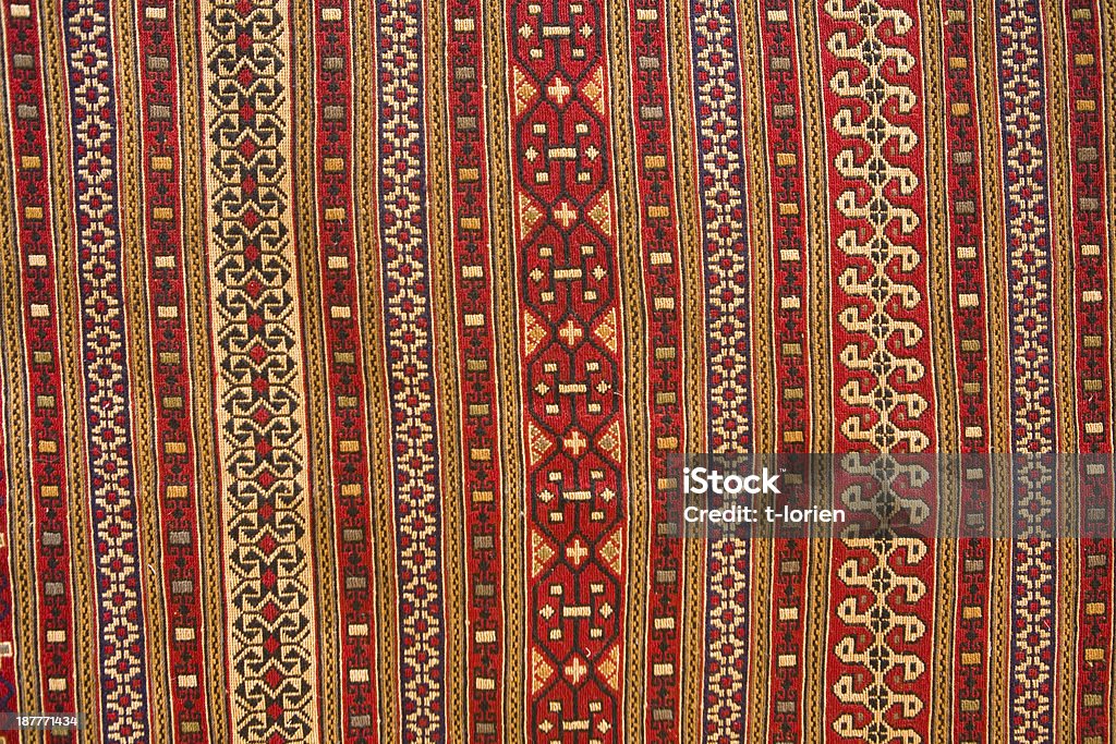Bellissimo vecchio coperta turco. - Foto stock royalty-free di Antico - Vecchio stile