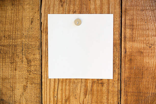 istock sticker on wooden wall 187772798