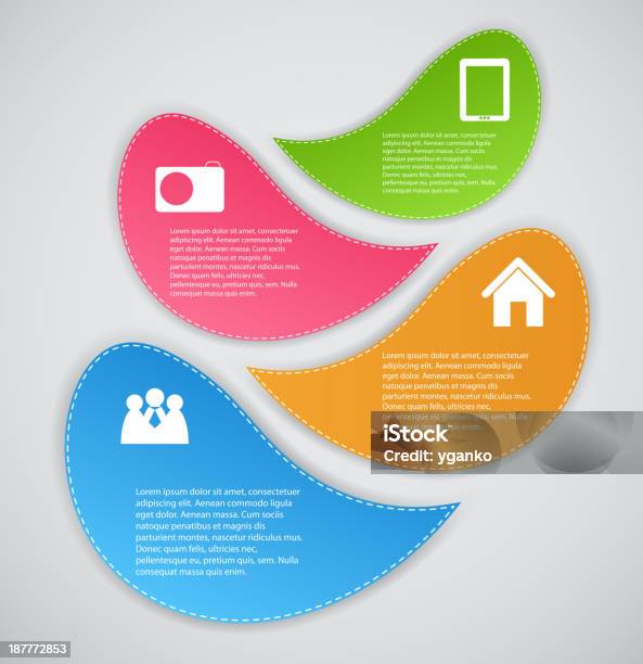 Ilustración de Vector Ilustración Infografía Plantilla De Negocios y más Vectores Libres de Derechos de Abstracto