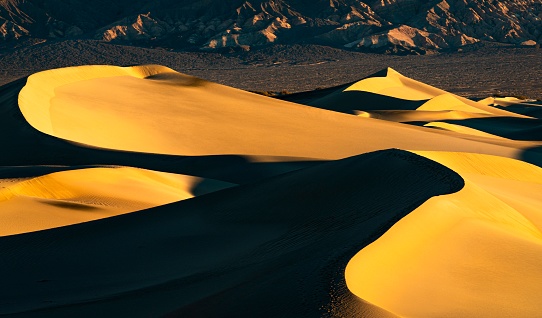 Sand dunes in Death Valley National Park