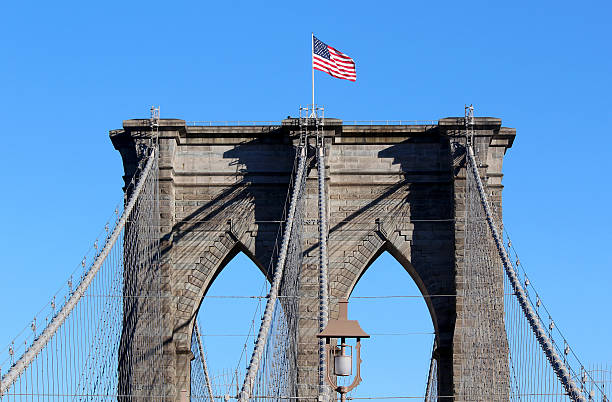 istock Brooklyn Bridge in Manhattan over Hudson River. 187773458