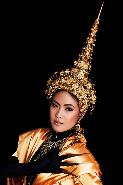 istock Woman performing contemporary thai dance art 187778852