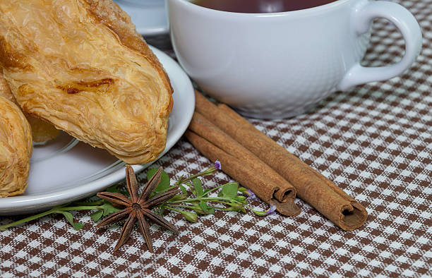 istock Delicious sweet pineapple puffs 187779001