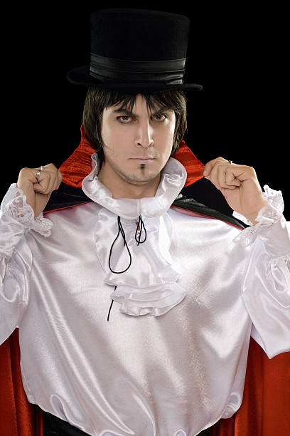 istock man in a suit of Count Dracula 187782431