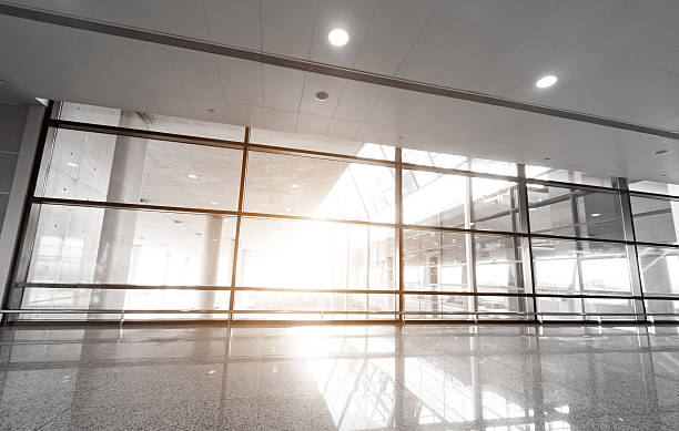 istock image of windows in morden office building 187783209