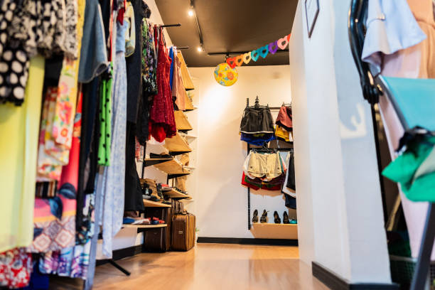 istock Interior of an thrift store 1877834417
