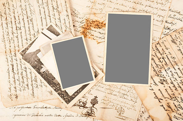 istock Old letters and photos 187784870