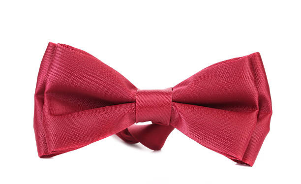 istock Close up of red bow tie. 187787626