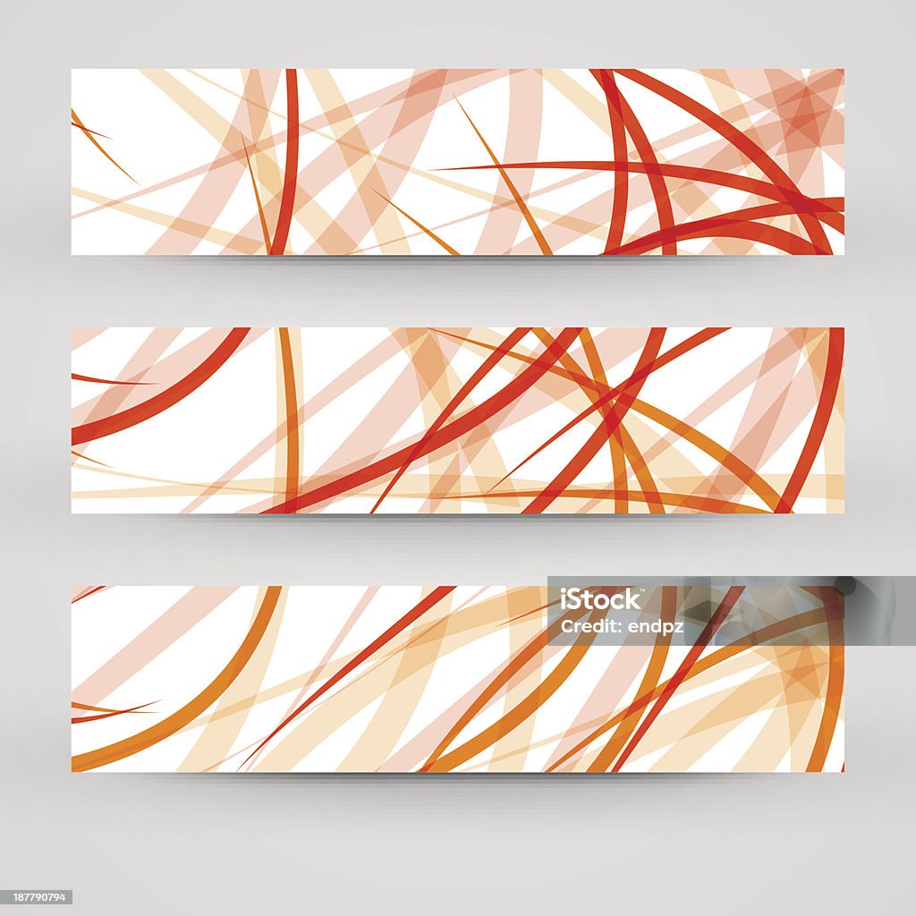 Vektor-banner-set für Ihr design - Lizenzfrei Abstrakt Vektorgrafik