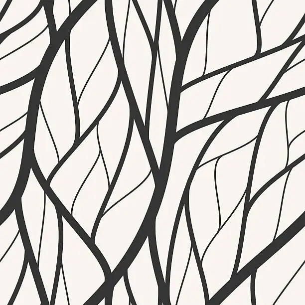Vector illustration of modern seamless wallpaper pattern
