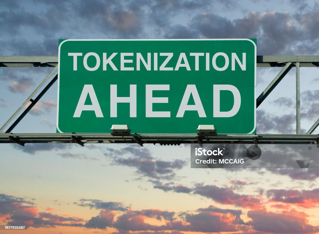 Tokenization Ahead Stock Photo - Download Image Now - Blockchain ...