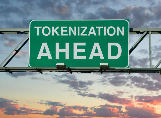 Tokenization Ahead stock photo