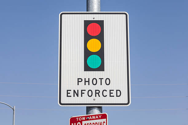 istock Photo Enforced Traffic Light Sign 187796900