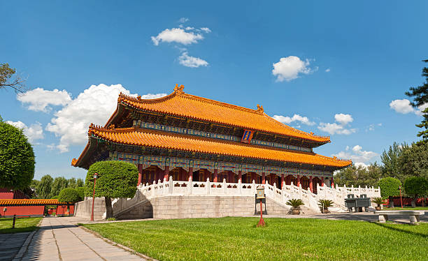 templo de confucio - confucian fotografías e imágenes de stock