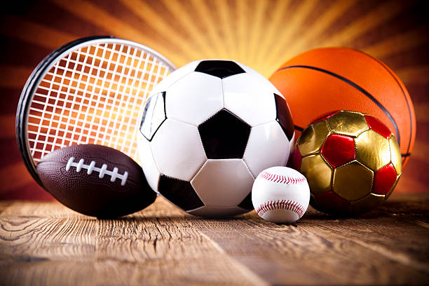 istock Sport equipment and balls 187798143