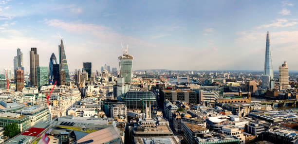 istock London Skyline with the Shard and Docklands from St. Pauls 187802054