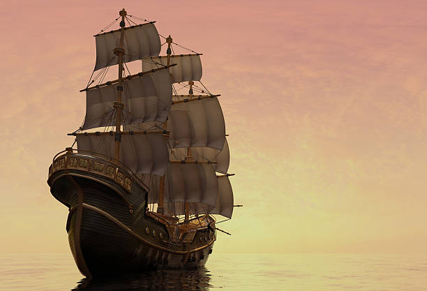 istock Sailboat in the sea. 187806452