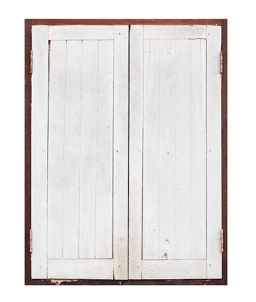 istock old wooden window on white blackground 187809155