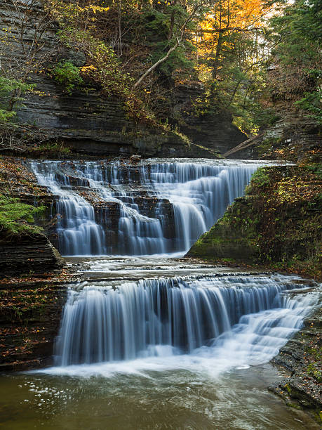 istock Two-Tiered Falls on Upper Buttermilk Creek 187812119