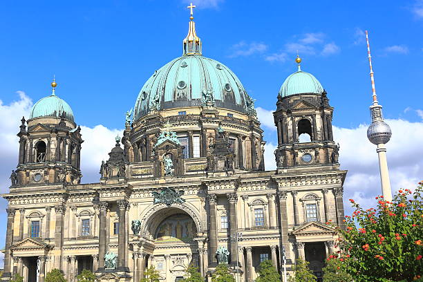 istock Berlin Cathedral and Tv Tower 187812264