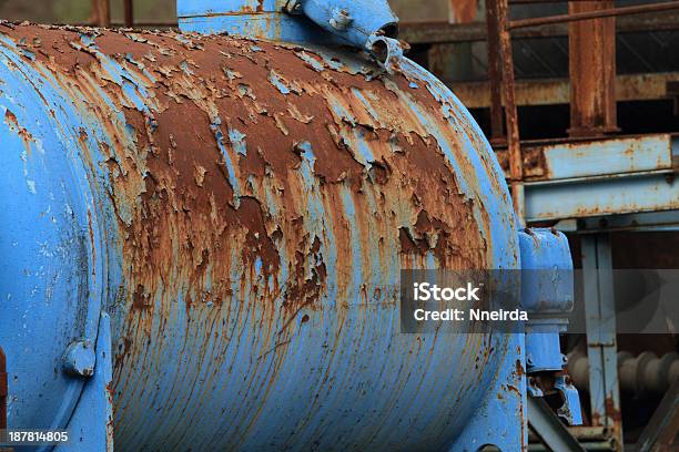 Oil Pump Motor Stock Photo - Download Image Now - Blue, Close-up, Conveyor Belt