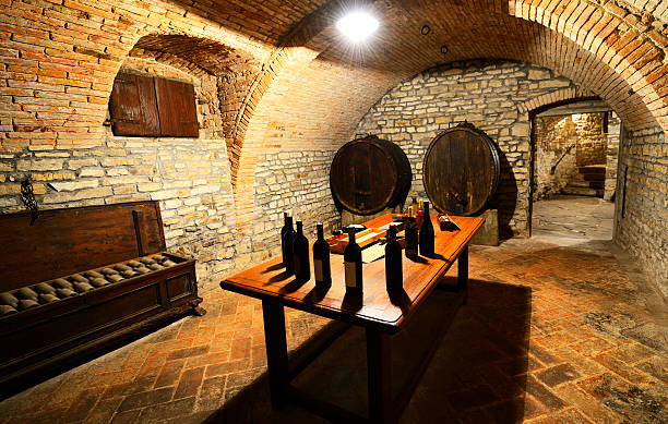 istock Wine Cellar in Chianti region 187817691