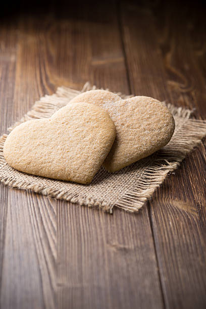 istock Heart of the cookies. 187819612