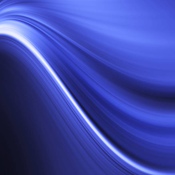 Abstract Background - wave of colorful light stock photo