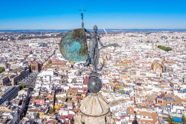 istock Statue Faith El Giraldillo 1878304368