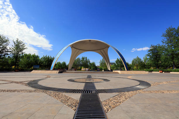 Urban Architectural Scenery, Luannan County, Hebei Province, China