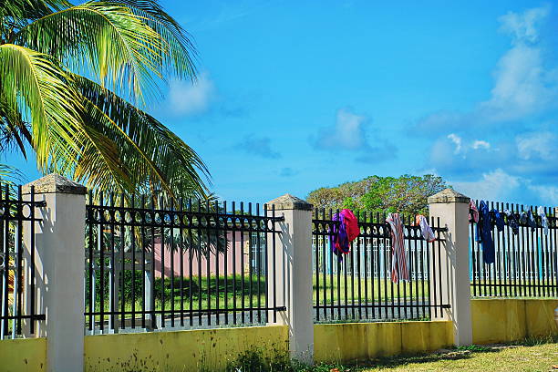 istock Laundry on the Fence 187838722