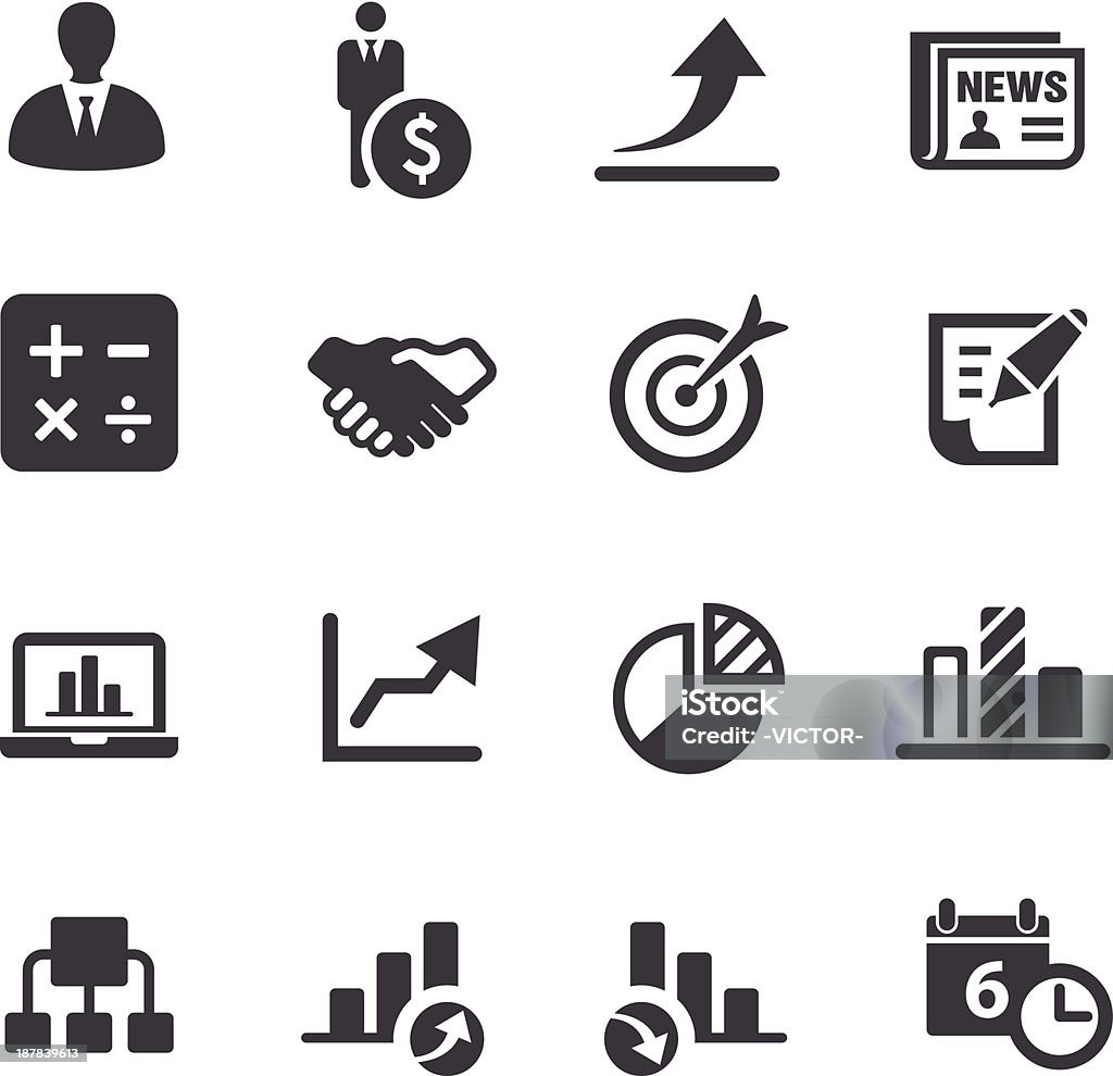 Business Icons Set 2-Acme Series See Others: Corporate Business stock vector